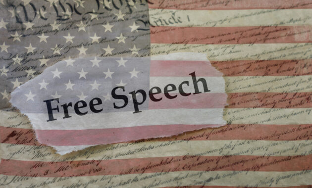 places without freedom of speech