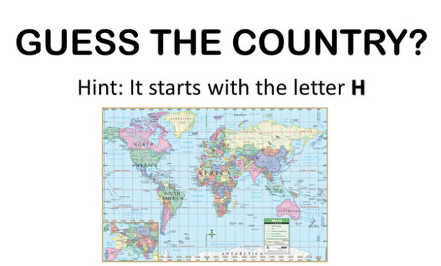 a country that starts with an h