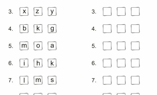 names in alphabetical order