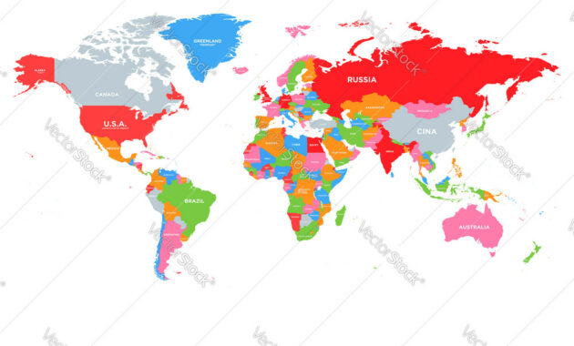 countries in the world with name and famous images