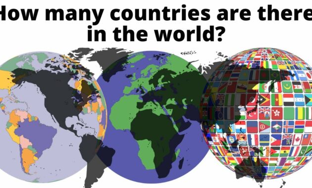 how many lands in the world