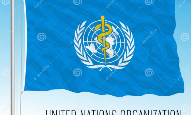 world health organization flag