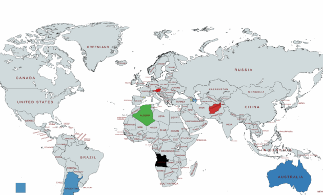 country that starts with a and doesn’t end with a