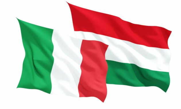 italian flag vs hungarian flag