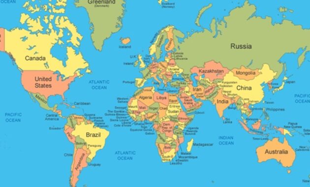 countries with 5 letters in name