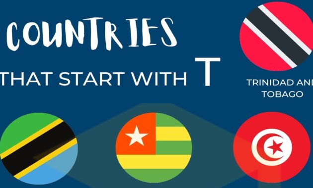 countries that start with a t