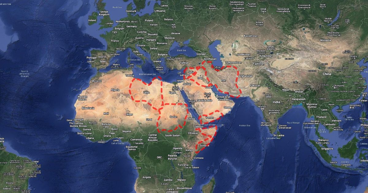 Map of Countries with Travel Restrictions