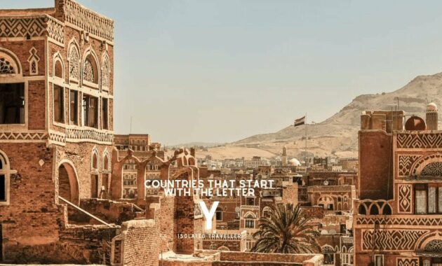 what countries start with y
