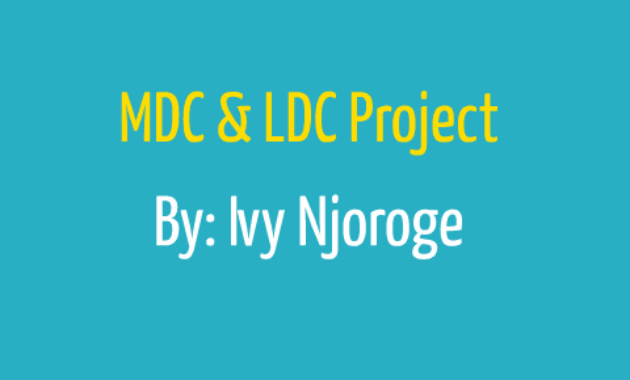 mdc and ldc