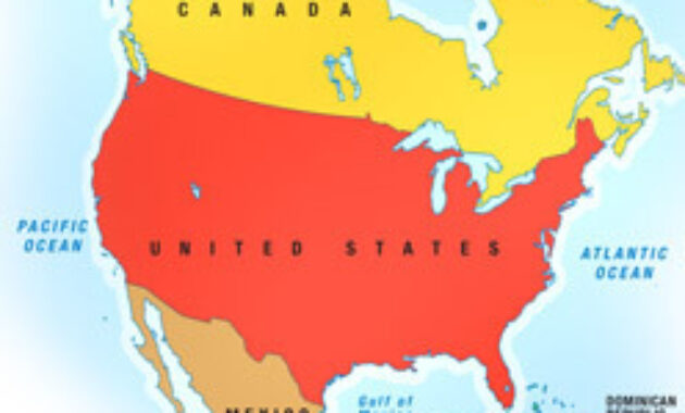 name 3 countries that are not in north america