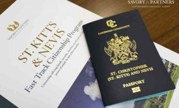 st kitts passport visa free countries list